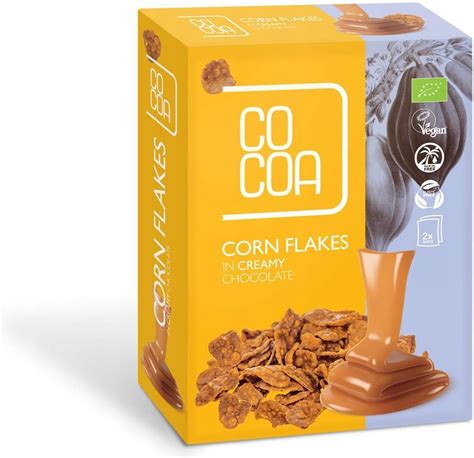 Cocoa Płatki Kukurydziane W Czekoladzie Creamy Bio 200g Ceny i opinie