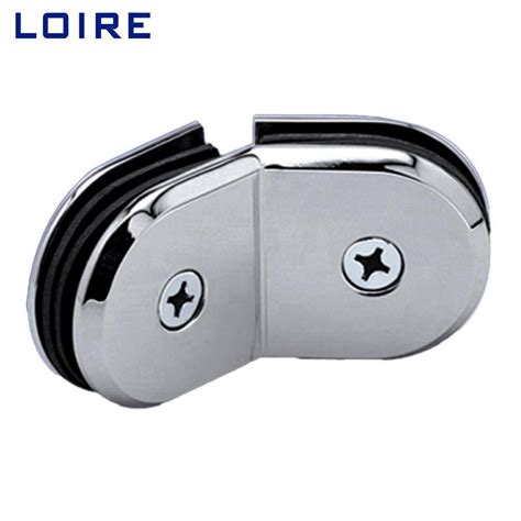 90 135 180 Degree Stainless Steel Casting Shower Glass Door Hinge Connector Beveled Edge Shower