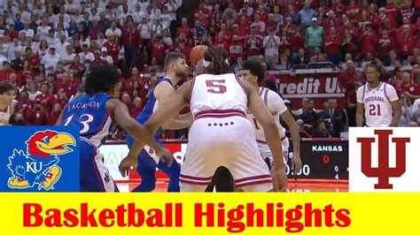 #2 Kansas vs Indiana Basketball Game Highlights - One News Page VIDEO