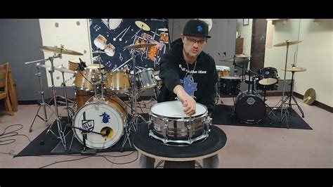 Tuning A 14 X 6 12 Snare Drum To The John Bonham Sound Youtube