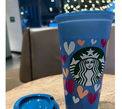 Vaso Starbucks Reusable Venti San Valent N Cambio Color Mercadolibre