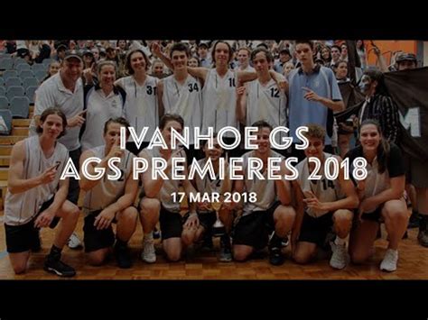 Agsv Grand Final Ivanhoe Gs V Marcellin Gs Youtube