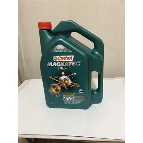 Castrol Magnatec Diesel Engine Oil 15w 40 5 Liter Lazada Ph