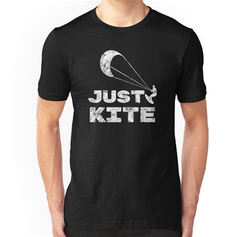 Vintage Kitesurfing Kiteboarding Design Just Kite Essential T