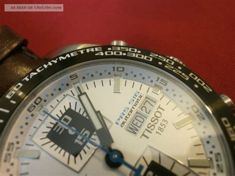 Tissot Prs 516 Automatik Chronograph Herrenuhr Valjoux 7750 Top