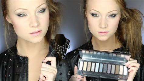 NEW Urban Decay Naked SMOKY PALETTE TUTORIAL REVIEW YouTube