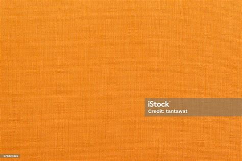 Orange Fabric Texture Background Stock Photo Download Image Now