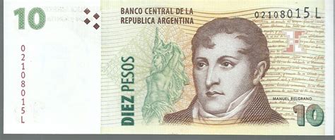 Argentina Convertible Curso Legal Pesos Unc