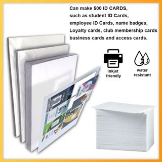 Officom PVC ID Card Sheet A4 Size ID Film Sheet Office Id Sheet