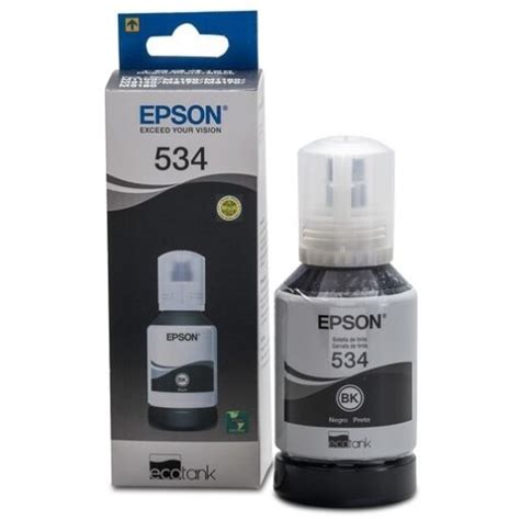 Botella de Tinta EPSON 534 Negro Helioplott Soluciones de Impresión y