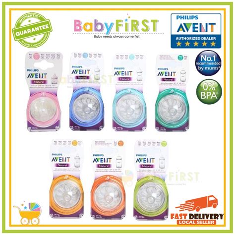 [ Ready Stock ] Avent Natural Extra Soft Teat 2 0 2pcs Pack Shopee