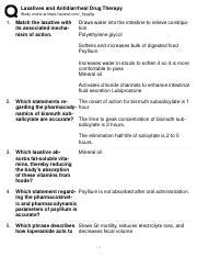 Comprehensive Guide On Laxatives And Antidiarrheal Drug Therapy