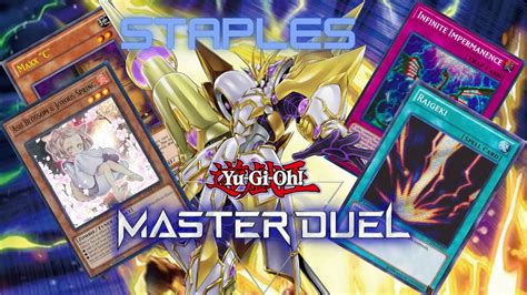 MOST POWERFUL STAPLES AND CRAFTS YOU NEED FOR YOUR DECK Yu Gi Oh