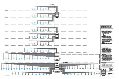 Autocad Dwg Drawing File Of G Floor Building Security System Cctv