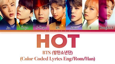 How Would BTS Sing HOT By SEVENTEEN Color Coded Lyrics Eng Rom Han
