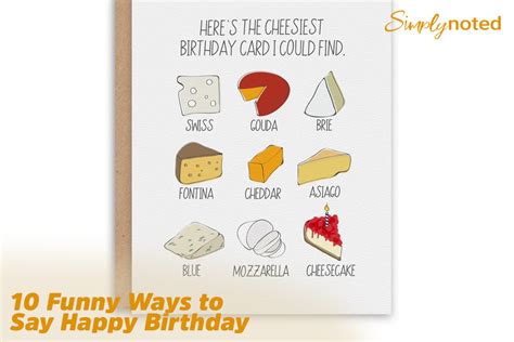 10 Funny Ways to Say Happy Birthday | Journal