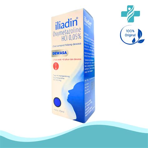 Jual Iliadin Dewasa 0 05 Nasal Spray 10 Ml Shopee Indonesia