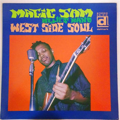 【やや傷や汚れあり】18031028【us盤delmark】magic Sam Blues Band West Side Soulの