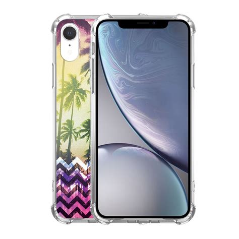 Coque Pour Iphone Xr Anti Choc Souple Angles Renforc S Palmiers