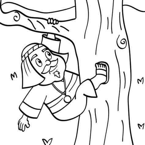 Zacchaeus Coloring Page at GetDrawings | Free download