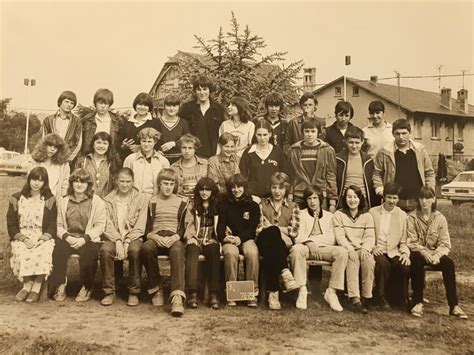 Photo de classe 3 4annee78 79 de 1979 Collège E Bichat Copains d avant