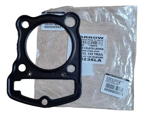 Empaque Culata Lamina Honda Cb 125 Xl 125 Trail Xl125 Darrow