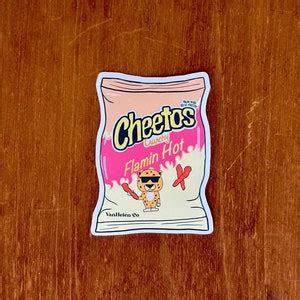 Cute Hot Cheetos Sticker Etsy