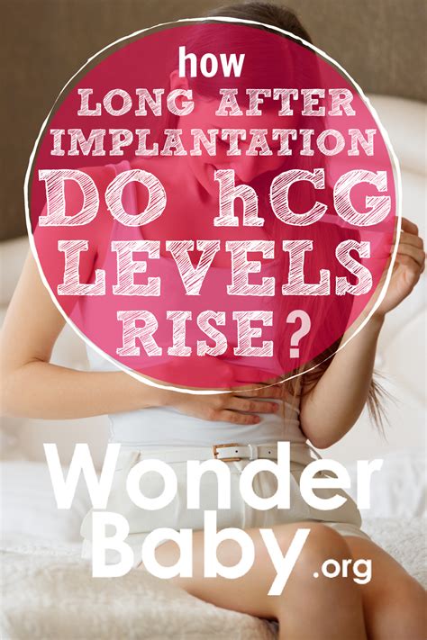 How Long After Implantation Do Hcg Levels Rise