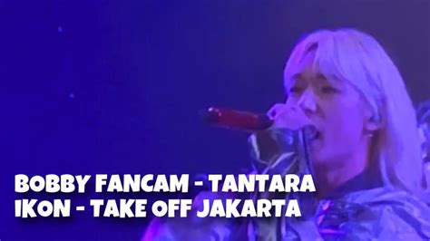 Ikon Tantara Bobby Focus Fancam Take Off Jakarta Ikon