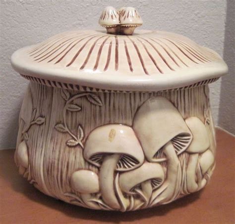 Vintage 1974 5pc Arnels Mushroom Canister Cluster Set Custom Paint