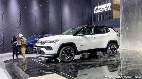 2021 Jeep Compass Facelift First Photos Leaks Ahead Of Global Debut