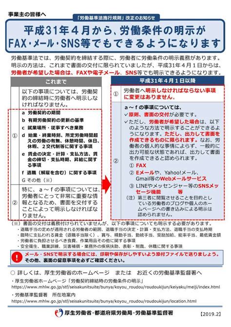 安全・安心 かず社労士 千葉県習志野市 労働条件明示