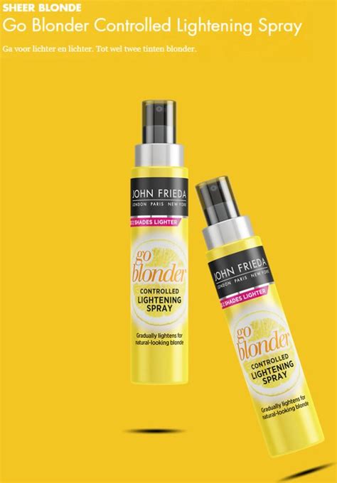 John Frieda SHEER BLONDE Go Blonder Controlled Lightening Spray