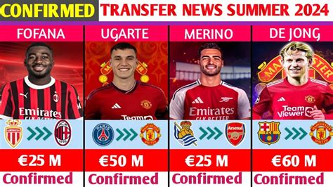 ALL CONFIRMED AND RUMOURS SUMMER TRANSFER NEWS HERE WE GO UGARTE TO