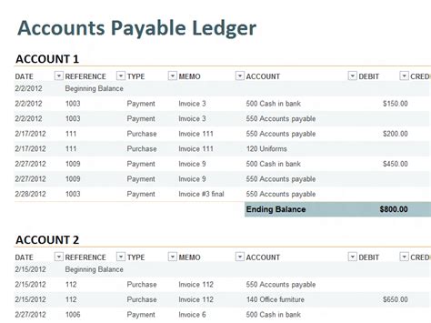 Accounting Excel Templates — excelxo.com