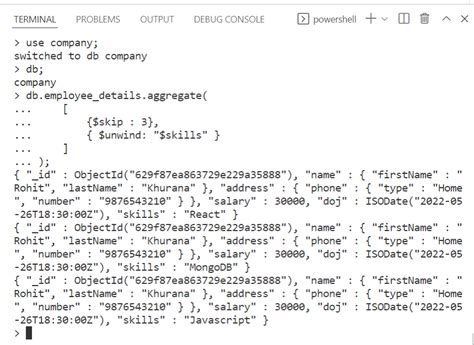 Aggregation Pipeline Stages In Mongodb Set Geeksforgeeks