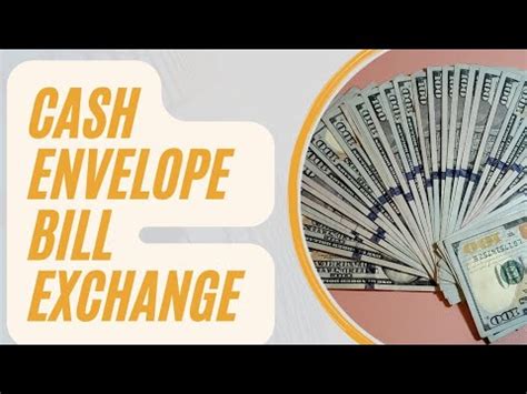 August Cash Envelope Bill Exchange Cash Envelopes Youtube