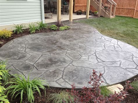 Flagstone Stamped Concrete Pattern