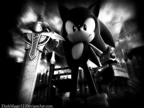 Sonic and The Black Knight by DarkMagic12, sonic black HD wallpaper ...