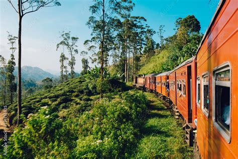 Best train ride in Sri Lanka Stock Photo | Adobe Stock