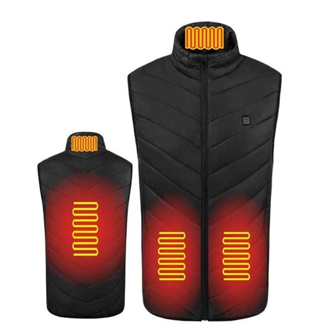 Heizungsweste Weste Usb Aufladung Elektrischer K Rperw Rmer Gilet