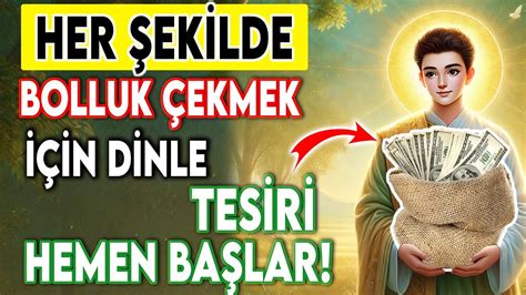 HER ŞEKİLDE BOLLUK ÇEKMEK İÇİN BU DUAYI DİLE TESİRİ HEMEN BAŞLAR