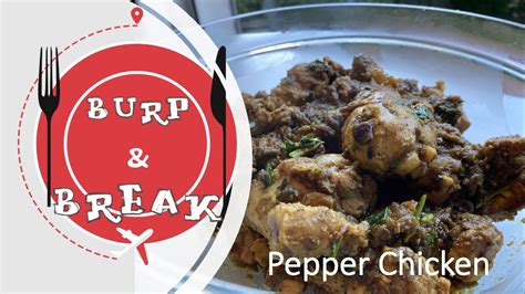 Pepper Chicken Black Pepper Chicken Pepper Chicken Fry Tasty Easy Recipe Youtube