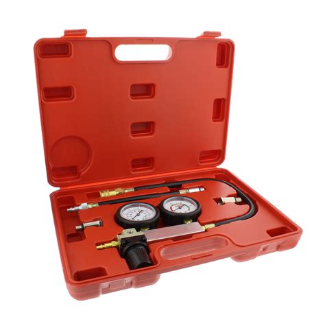 Vehicle Petrol Engine Cylinder Leak Down Tester Compression Leakage