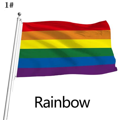 Dhl Gay Flag Cm Rainbow Things Pride Bisexual Lesbian Pansexual