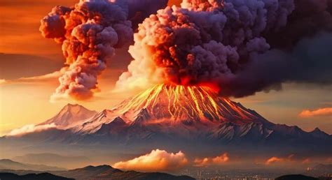 active volcano  adobe stock
