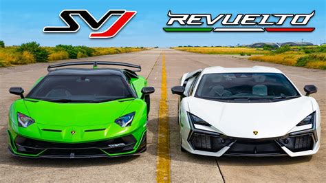 Lambo Revuelto V Aventador SVJ DRAG RACE Driiive TV Find The