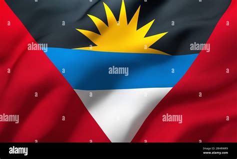 Antigua Barbuda National Flag Hi Res Stock Photography And Images Alamy