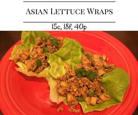 Asian Lettuce Wraps - GetMacroEd