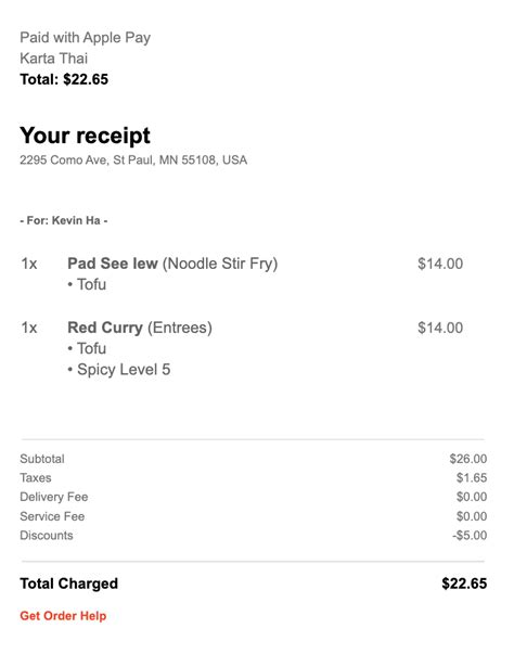 How To Get Your Doordash Receipt Financial Panther